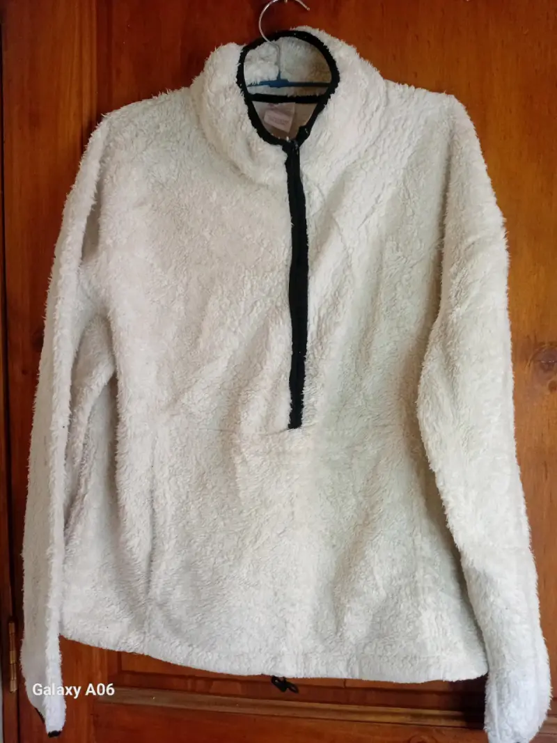 Chaqueta polar Columbia roja para mujer - 10