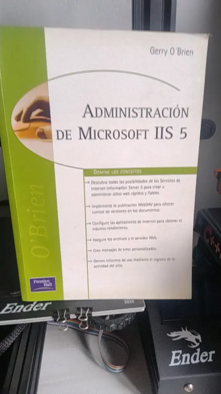 Libro Administración de Microsoft IIS 5 por Gerry O'Brien