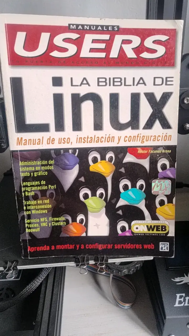 Libro Manuales Users La Biblia de Linux