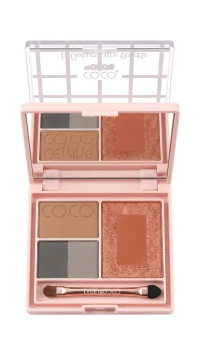 Paleta de sombras de ojos Coco en tonos variados - miniatura 1