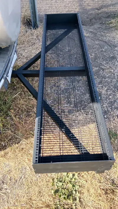 Carro de arrastre metálico con rejilla - miniatura 5
