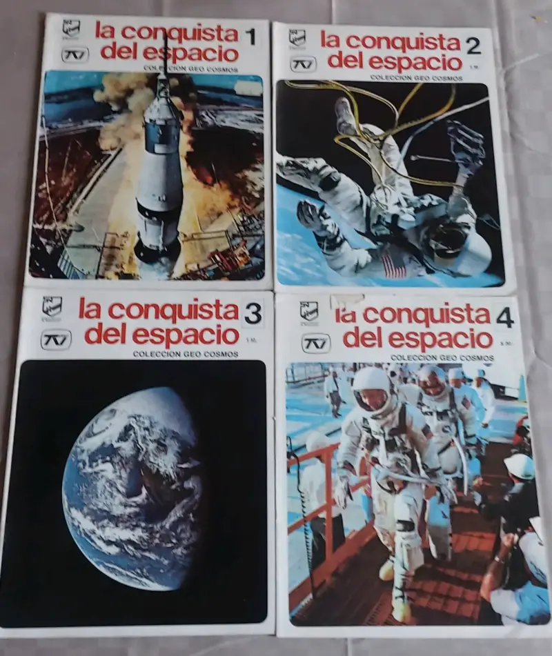 Colección de libros 'La Conquista del Espacio' Geo Cosmos
