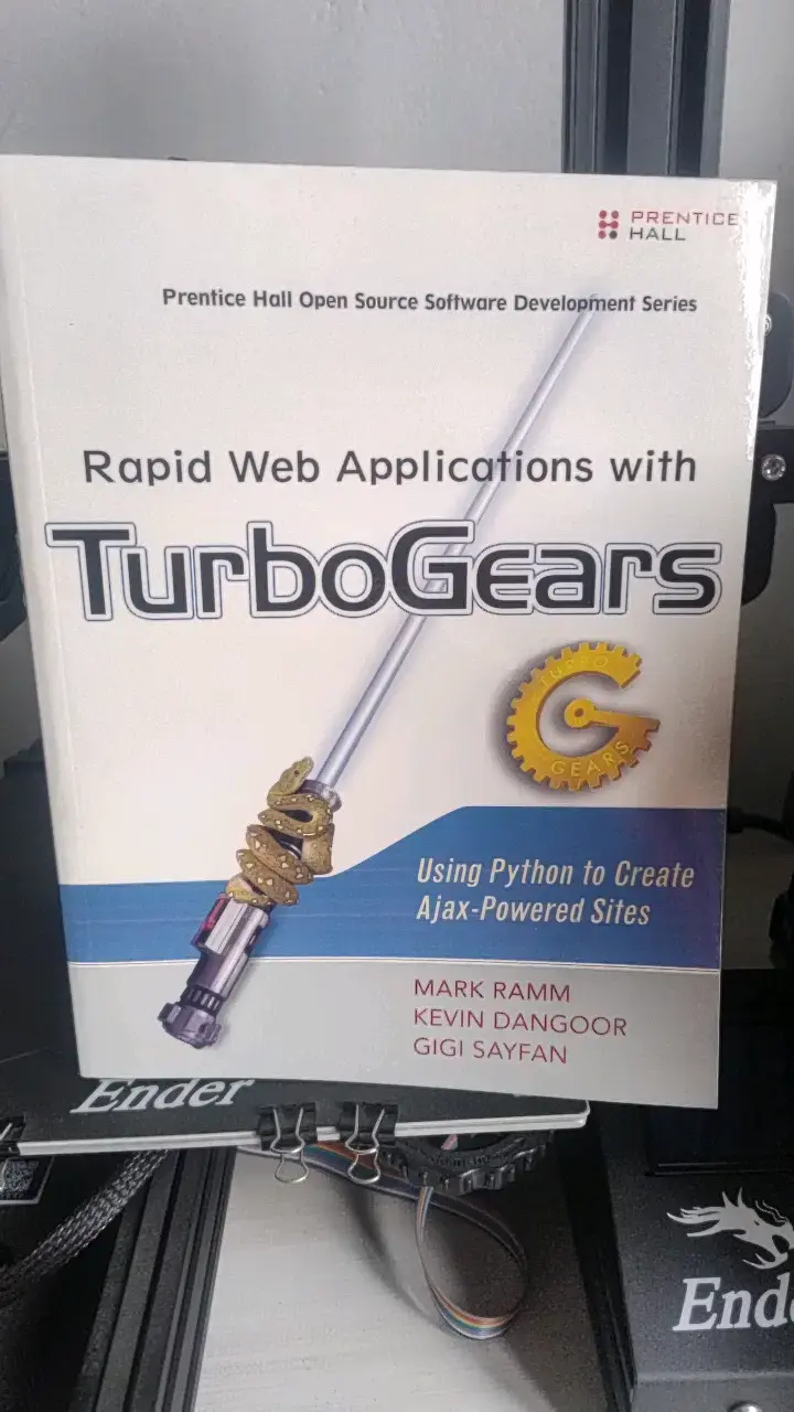 Libro Rapid Web Applications with TurboGears