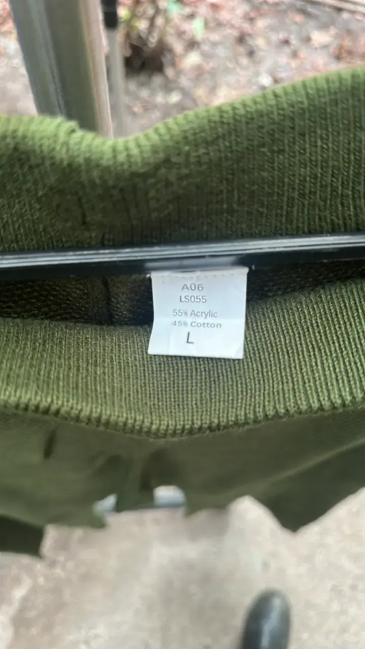 Pantalones de punto verde oliva para mujer - 3