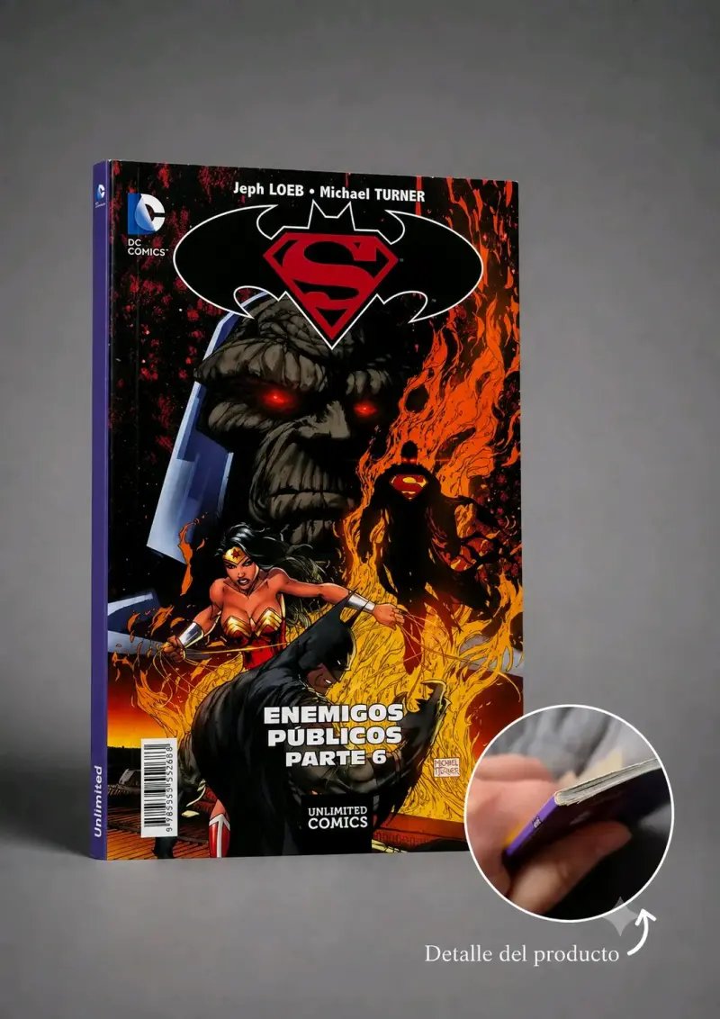 Cómic Superman Batman Enemigos Públicos Parte 6