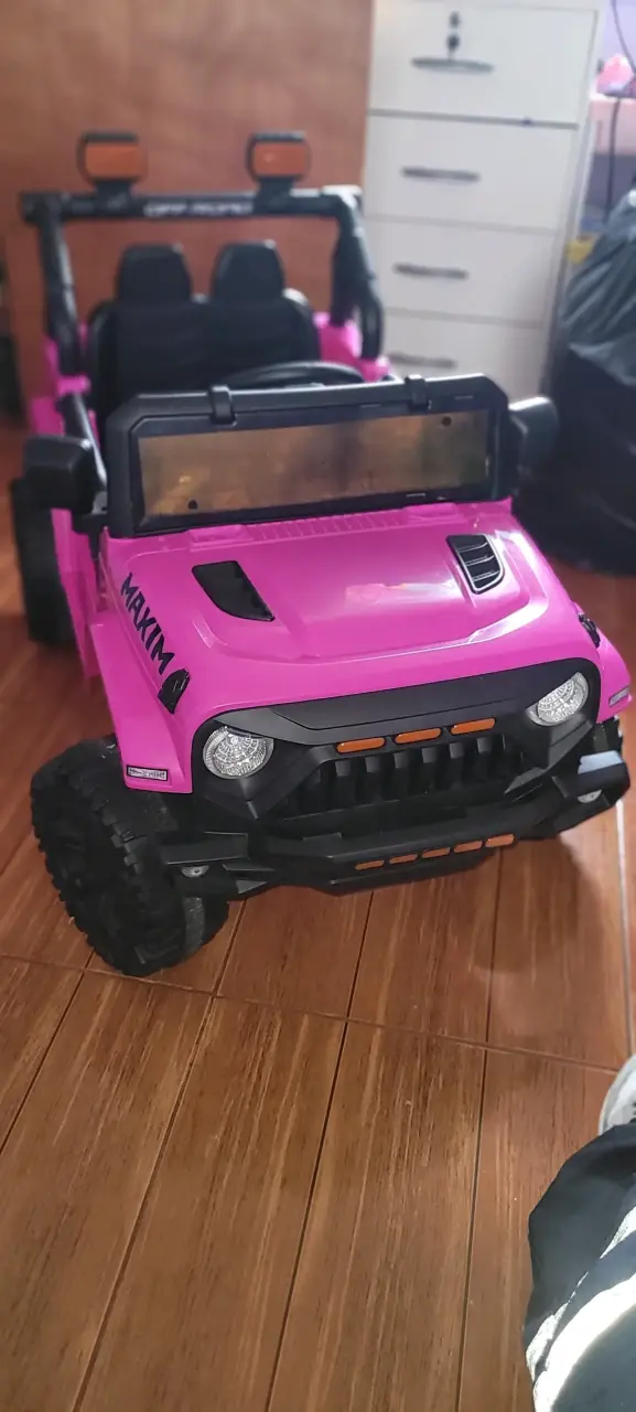 Camioneta de juguete Maxim rosa para niños - 3