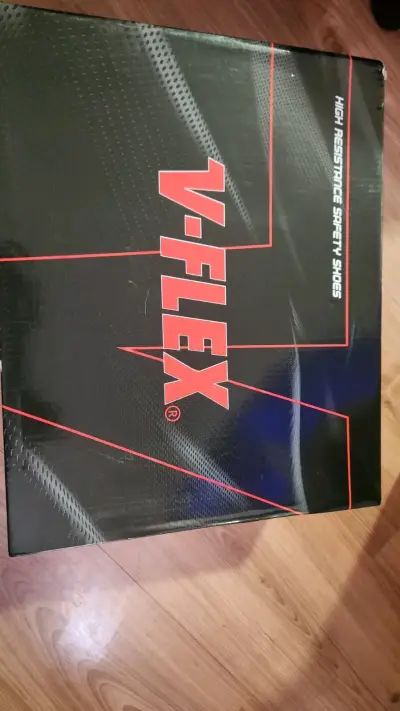 Zapatos de seguridad V-Flex negros resistentes - miniatura 1