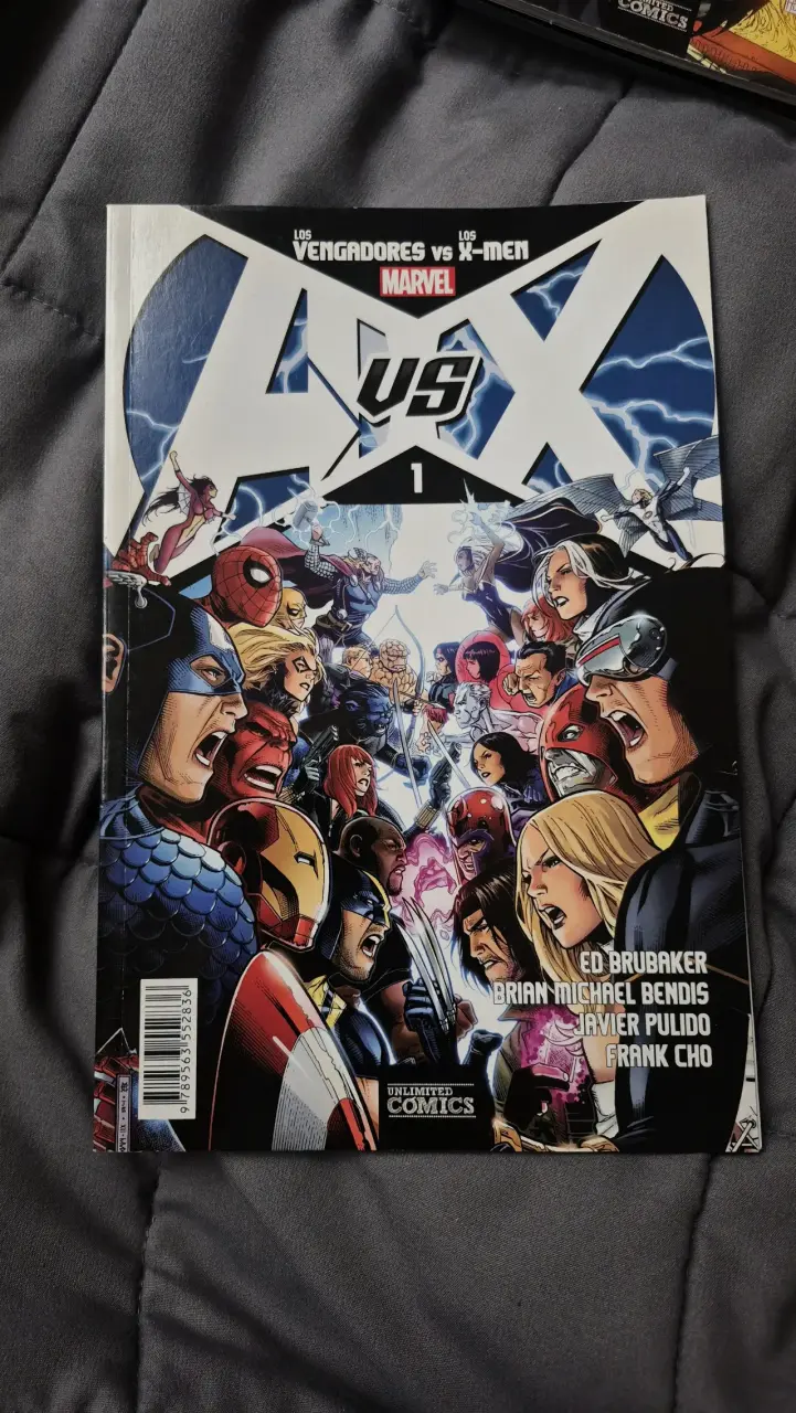 Cómic Marvel Los Vengadores vs X-Men #1