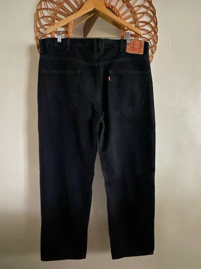 Jeans negros Levi's 550 para hombre - 2