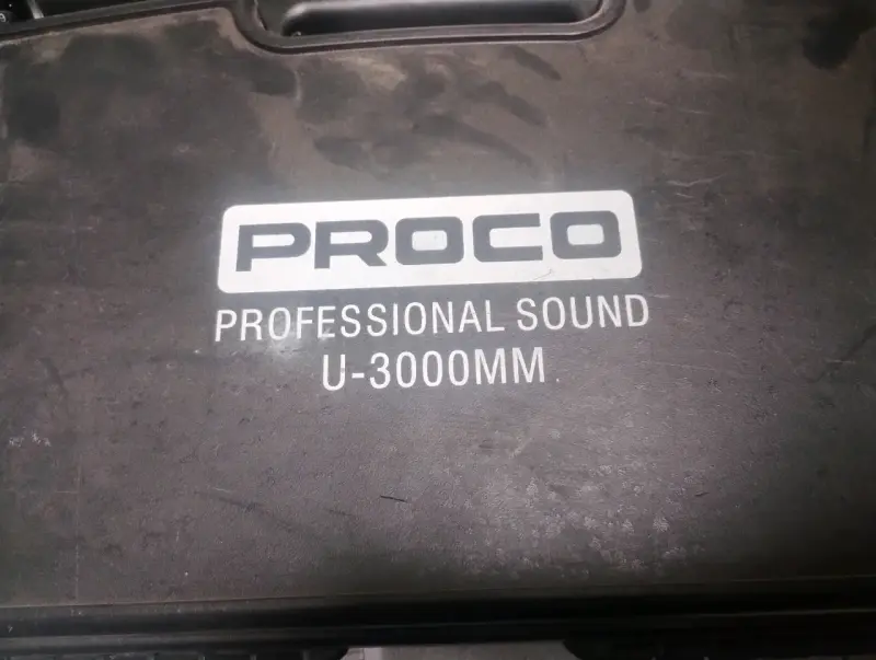 Sistema de micrófonos inalámbricos Proco U-3000MM - 2