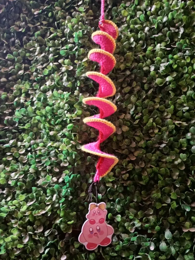 Decoración colgante espiral de colores - 2