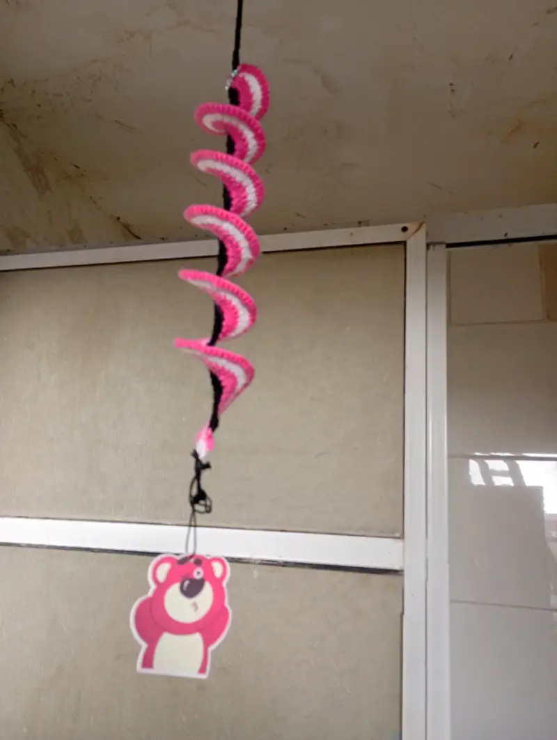 Decoración colgante espiral de colores - 3