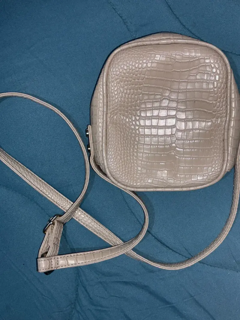 Set de carteras Secret marrón y beige con diseño - 4