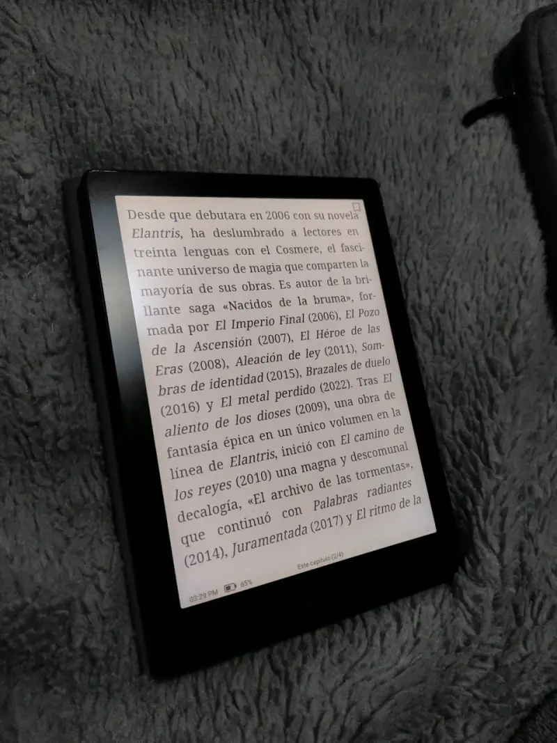 E-reader Boox go 6 con funda y estuche - 2