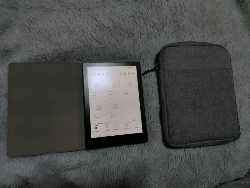 E-reader Boox go 6 con funda y estuche - 3