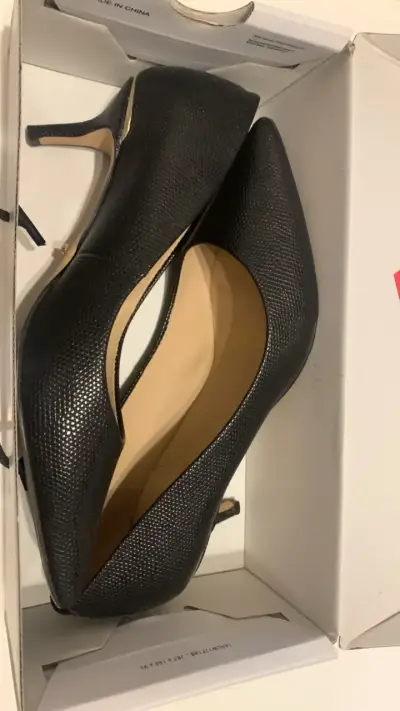 Zapatos de Tacón Negro Aldo Elegantes - miniatura 1