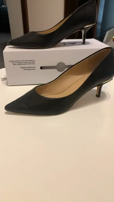 Zapatos de Tacón Negro Aldo Elegantes - miniatura 3