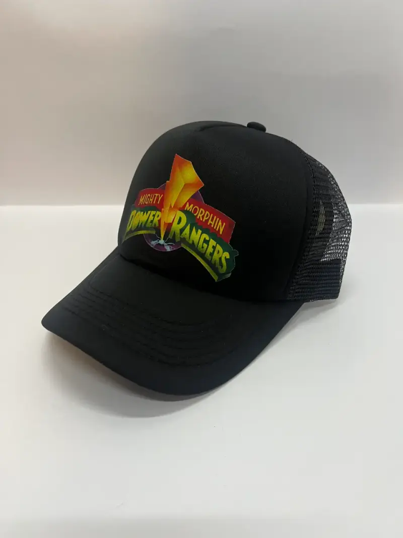 Gorra Negra Power Rangers Mighty Morphin - 1