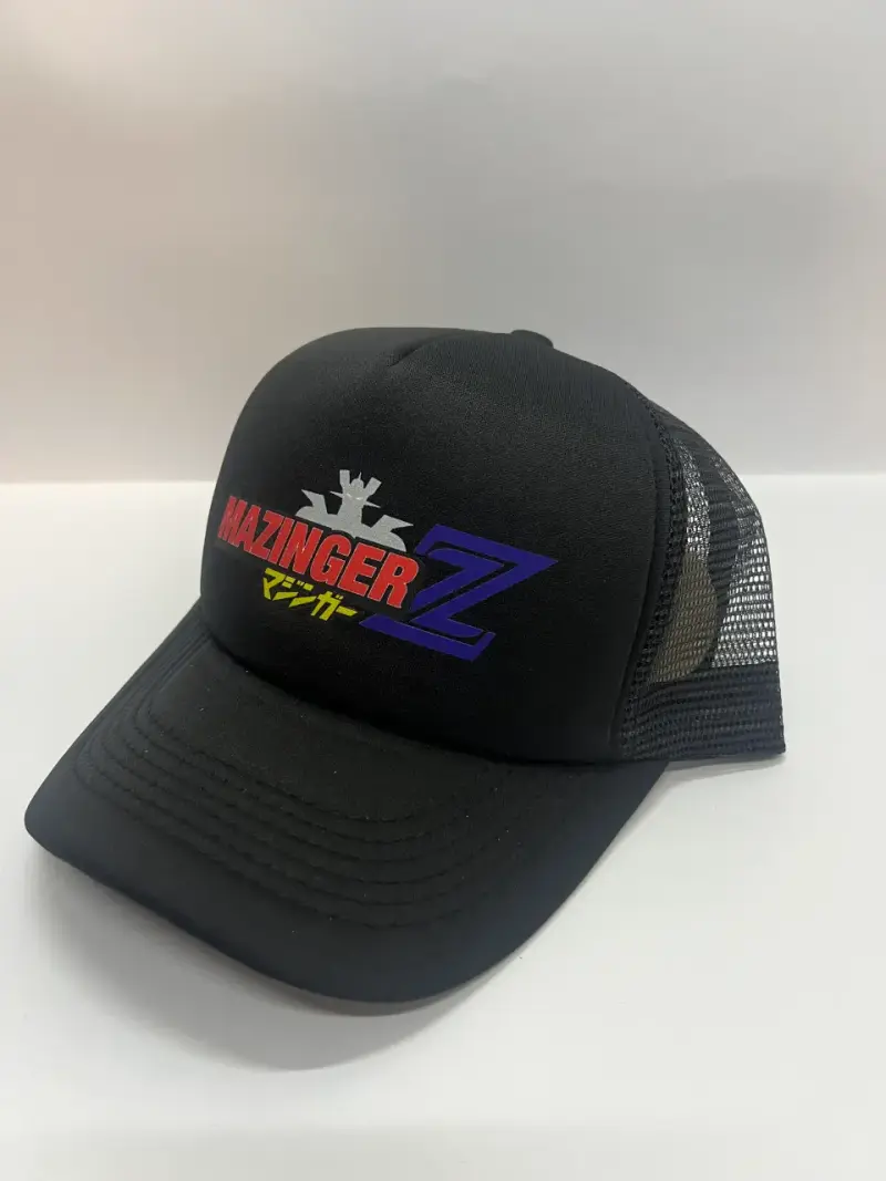 Gorra Negra Mazinger Z Estilo Retro - 1