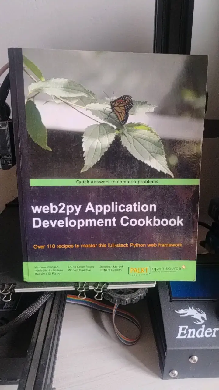 Libro web2py Application Development Cookbook