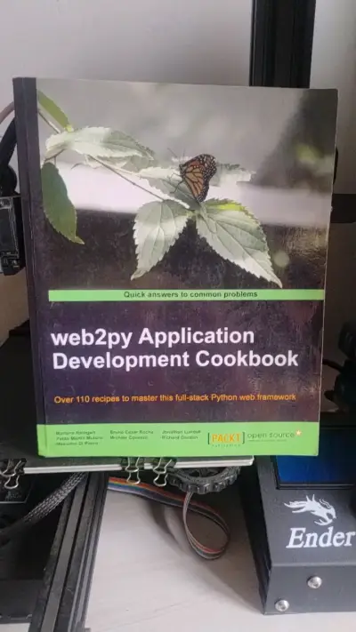Libro web2py Application Development Cookbook - miniatura 1