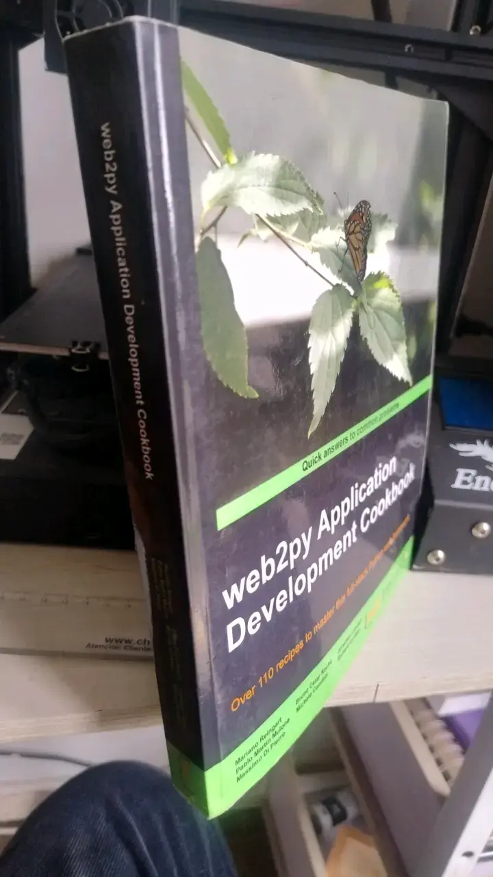 Libro web2py Application Development Cookbook - 2