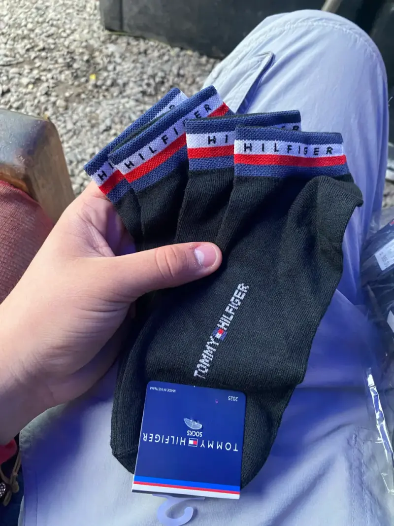 Calcetines Tommy Hilfiger negros para hombre - 3