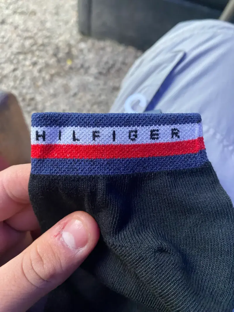 Calcetines Tommy Hilfiger negros para hombre - 6