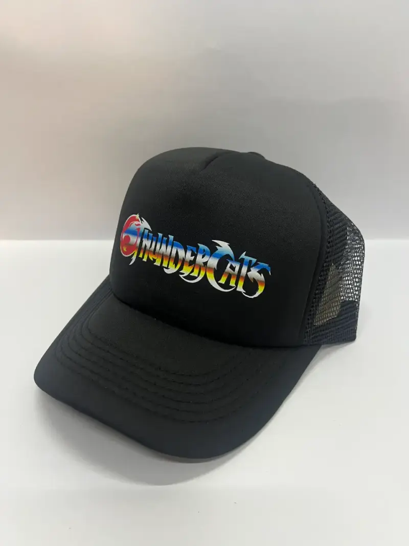 Gorra negra Thundercats con malla - 1