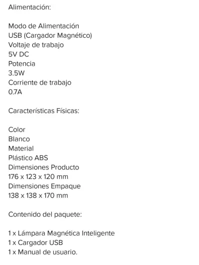 Lámpara LED Inteligente Recargable AK-DECO011 - miniatura 1