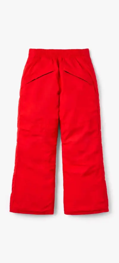 Pantalón de nieve para niños LL Kids rojo - miniatura 2