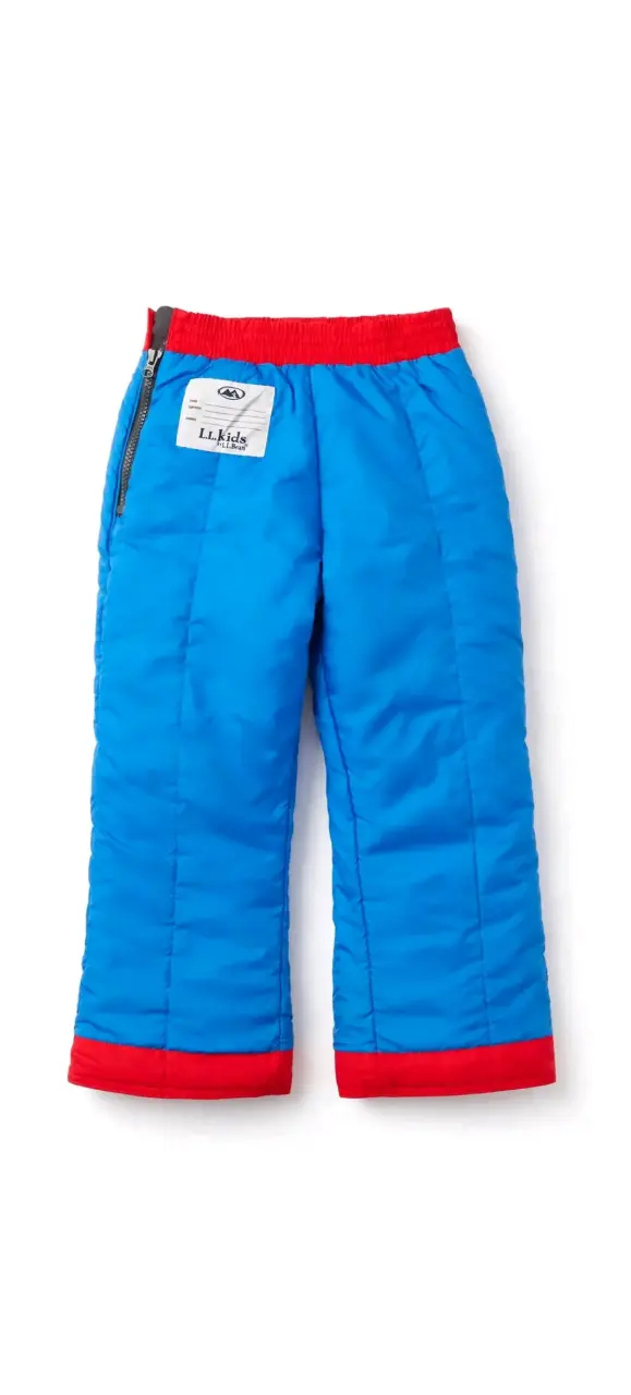 Pantalón de nieve para niños LL Kids rojo - 3