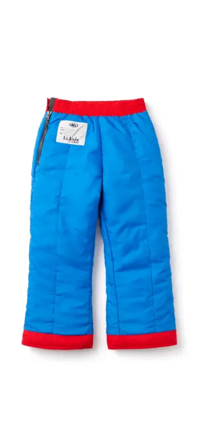 Pantalón de nieve para niños LL Kids rojo - miniatura 3