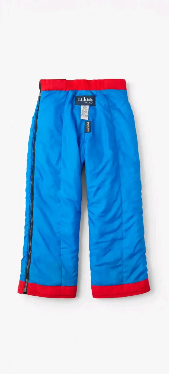 Pantalón de nieve para niños LL Kids rojo - 4