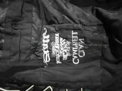 Chaqueta negra Clan Campbell con bordado - miniatura 1