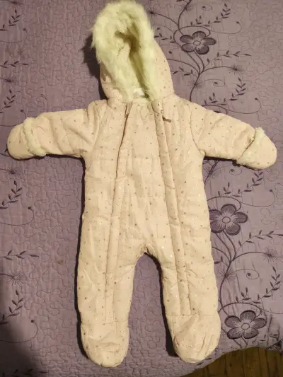 Enterito de invierno para bebé con capucha - miniatura 5