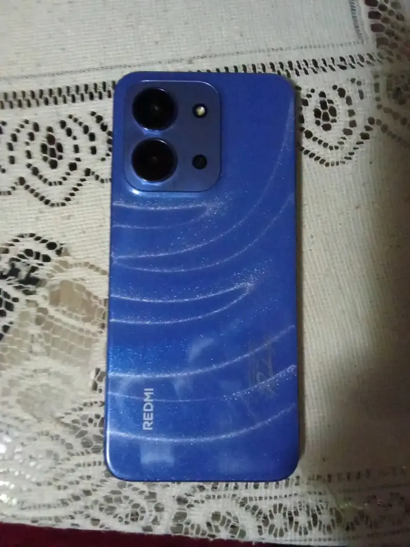 Smartphone Redmi azul en buen estado - 3