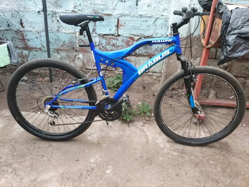 Bicicleta Brabus Hawk azul para montaña - 1