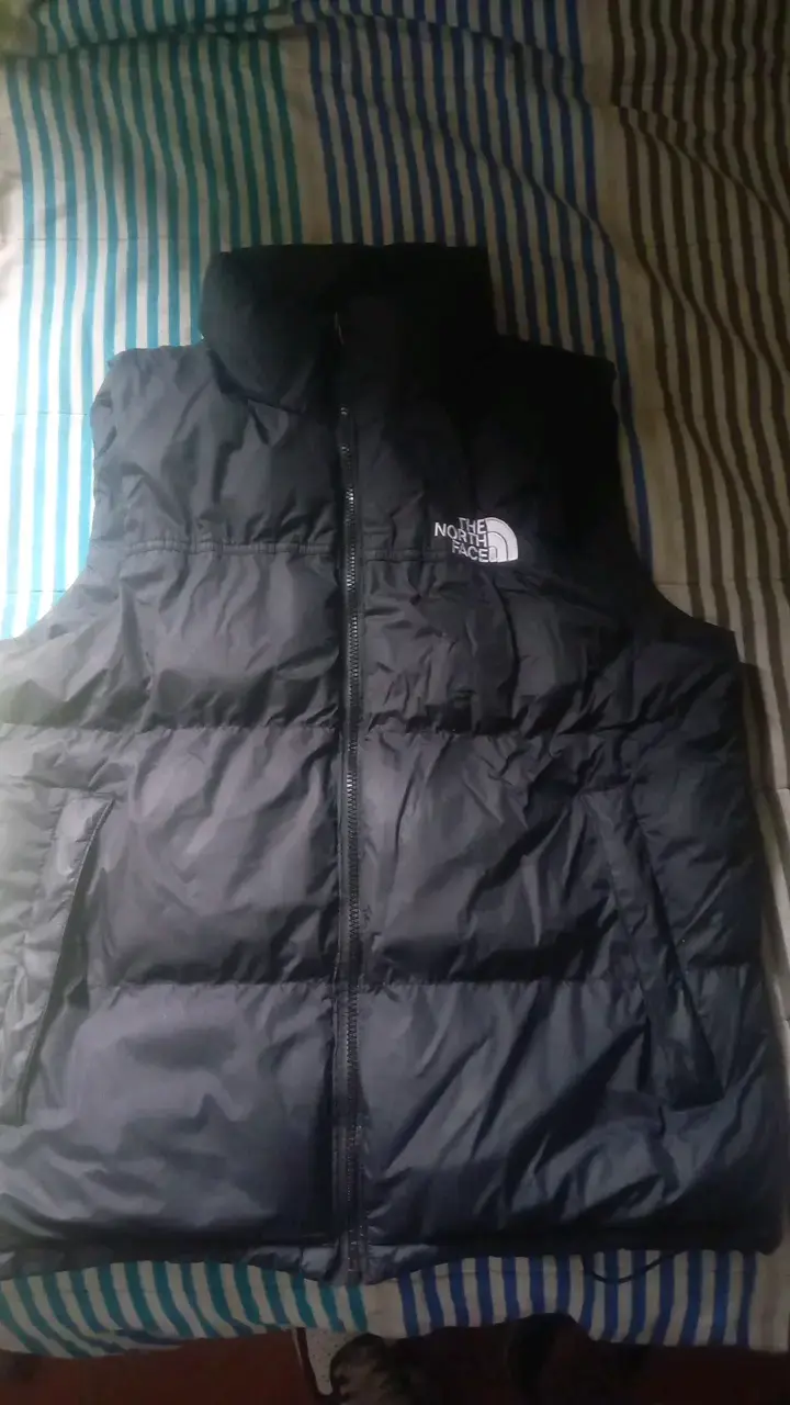 Chaleco The North Face negro acolchado - 1