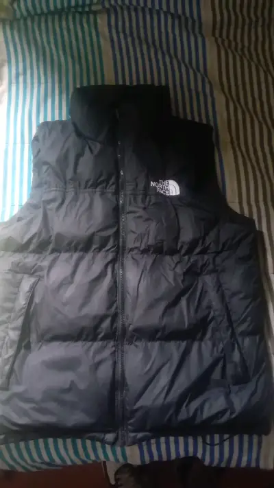 Chaleco The North Face negro acolchado - miniatura 1