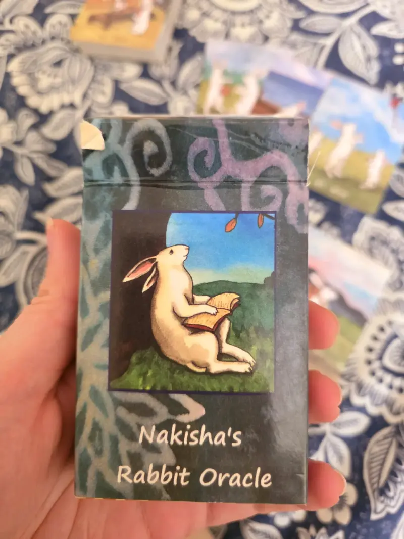 Set de Cartas Oráculo Nakisha's Rabbit y Botanical Inspirations - 2