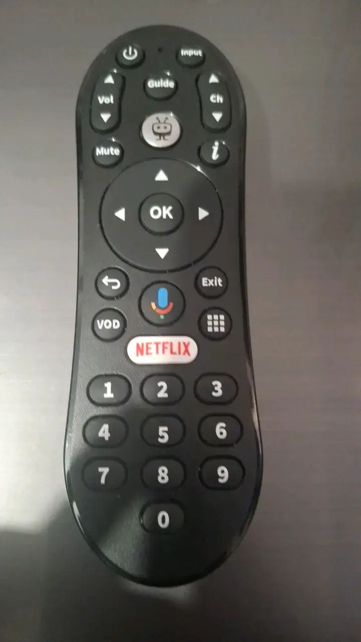 Control remoto universal con botón Netflix