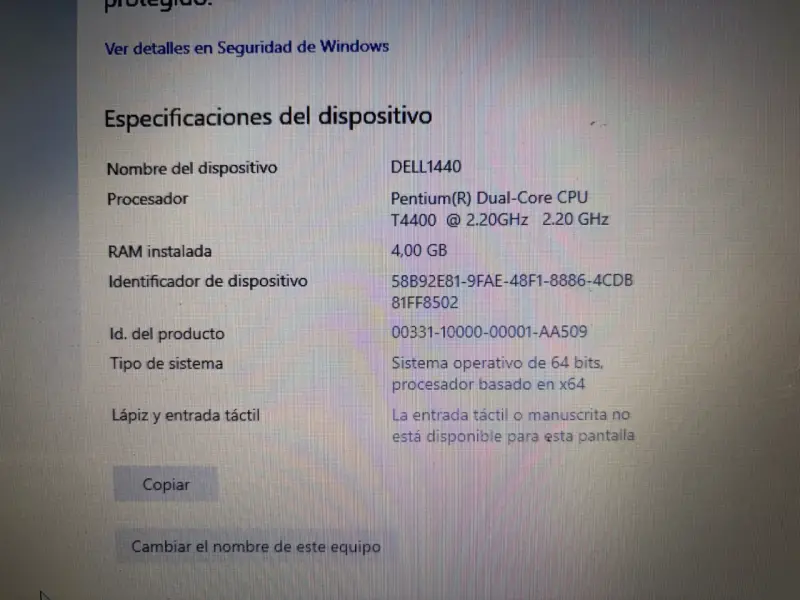Laptop Dell Inspiron 1440 usada - 4
