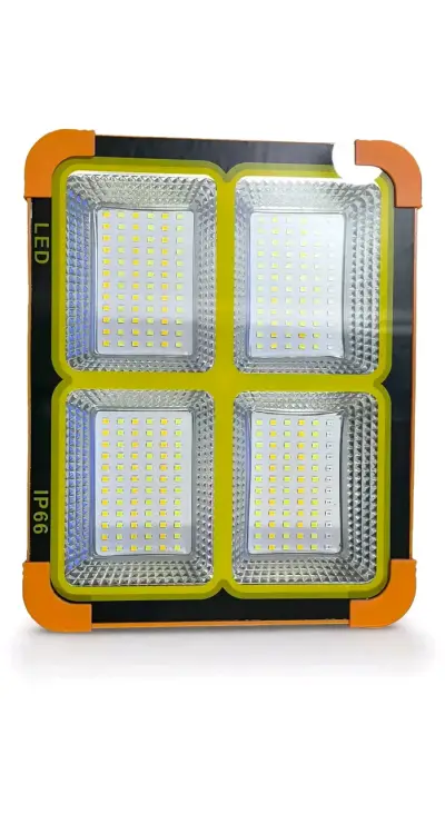 Luz de emergencia, carga solar, batería de emergen - miniatura 1