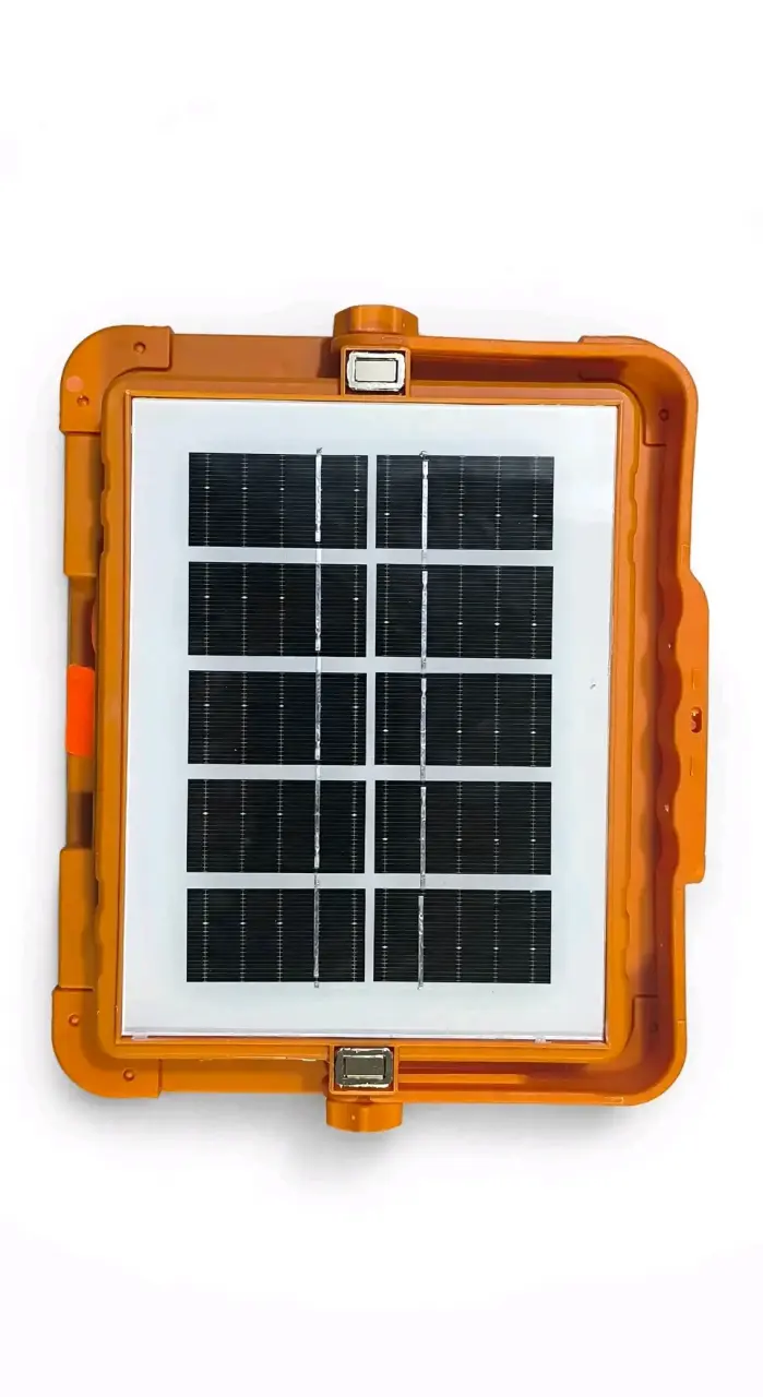 Luz de emergencia, carga solar, batería de emergen - 2