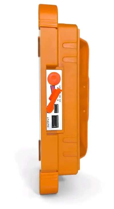 Luz de emergencia, carga solar, batería de emergen - miniatura 5