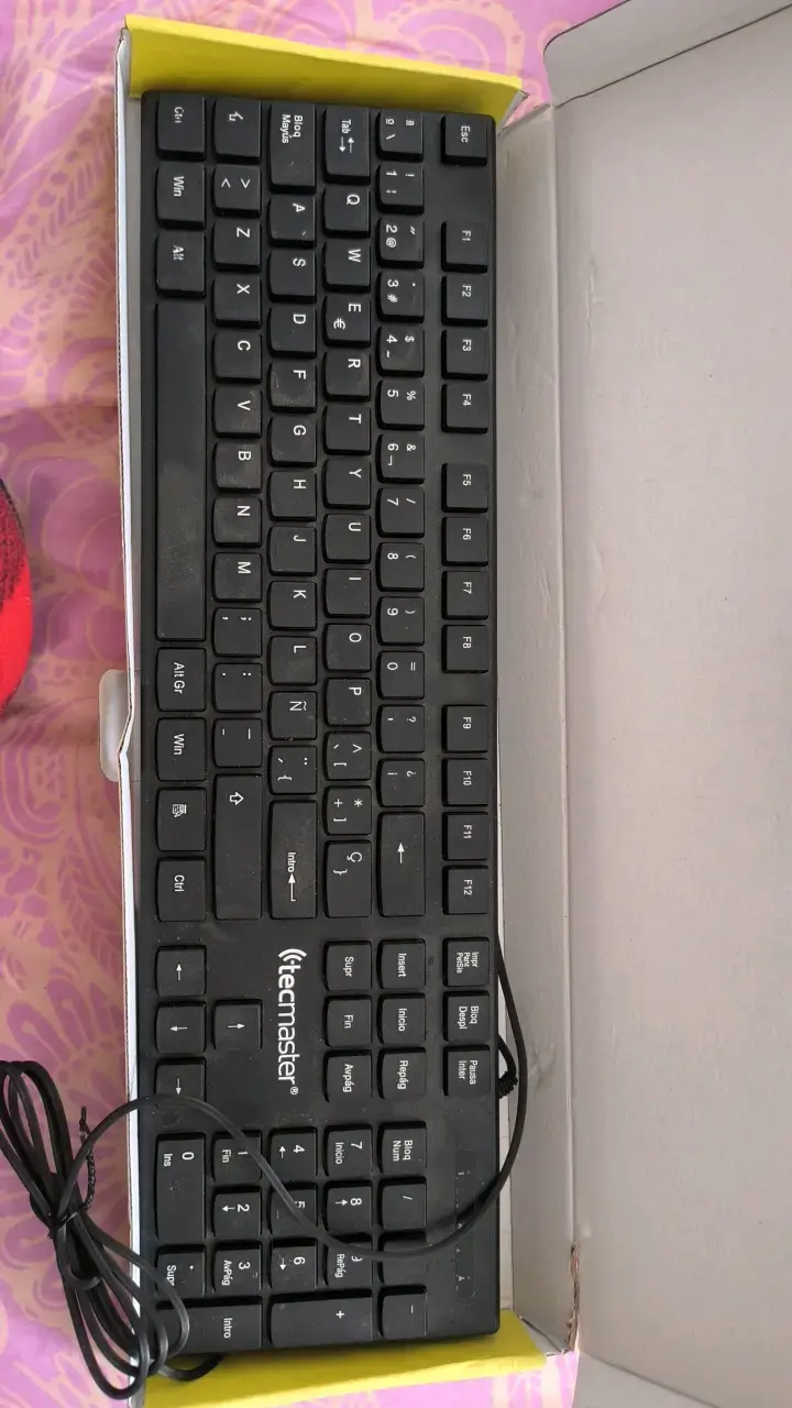 Teclado Básico Tecmaster USB 2.0 Negro - 2