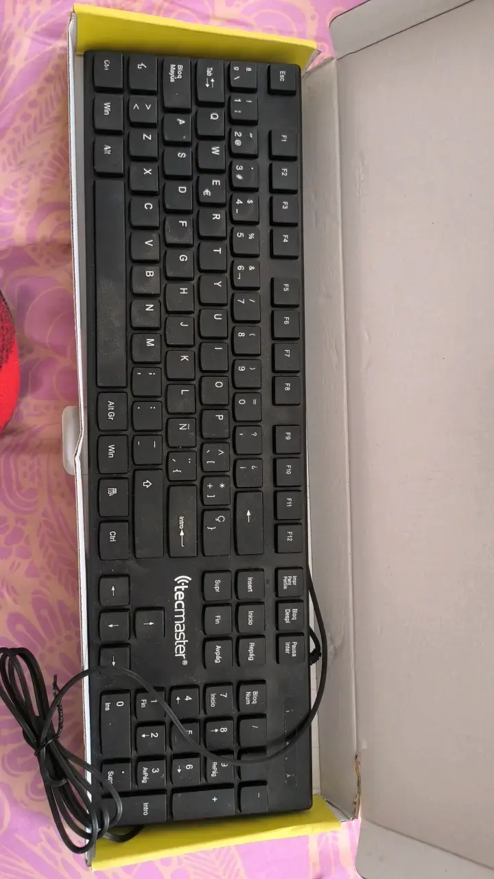 Teclado Básico Tecmaster USB 2.0 Negro - 3