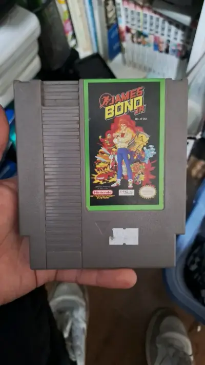 Cartucho James Bond Jr para NES original - miniatura 1