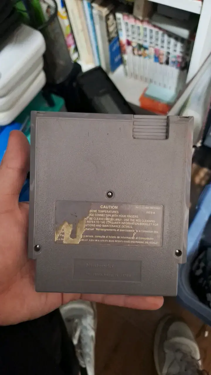 Cartucho James Bond Jr para NES original - 2
